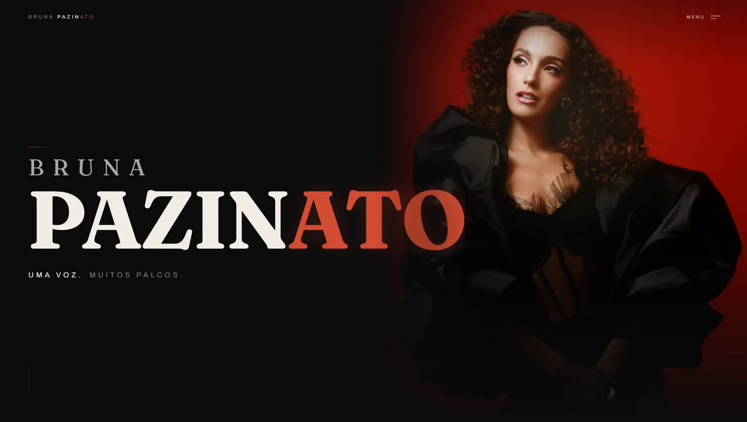 Site oficial da Bruna Pazinato